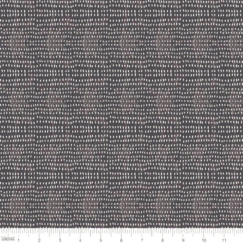 Seeds Collection - Seeds Charcoal by Cori Dantini for Blend Fabrics