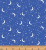 Glow For It - Moon Glow Royal Glow in the Dark Fabric by Kanvas Studio for Benartex