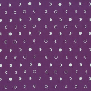 Indah Batiks - Moons Purple/Silver Batik Yardage