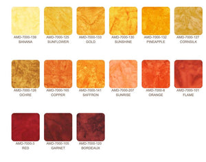 Artisan Batiks Prisma Dyes, Lava Flow Charm Pack by Robert Kaufman