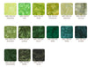 Artisan Batiks Prisma Dyes, Rainforest Charm Pack by Robert Kaufman