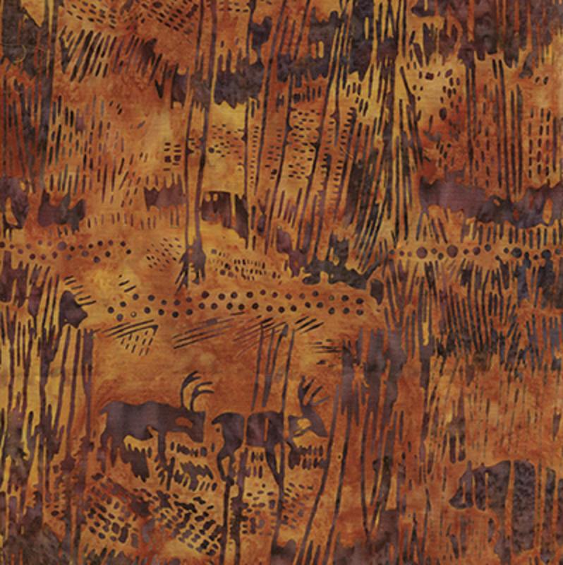 Sand Dune - Animal Grass by Island Batik