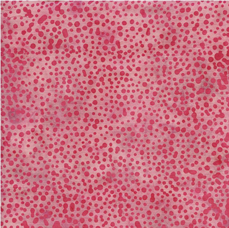 Seashore - dots - Shades of Pink Batik