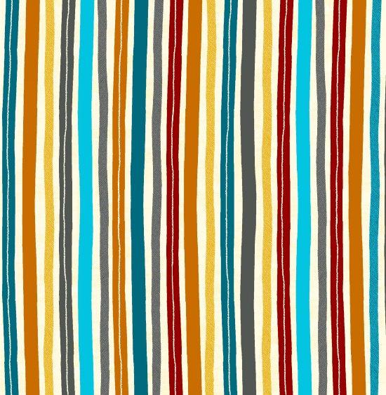 Space Adventure - Mini Stripe Yardage