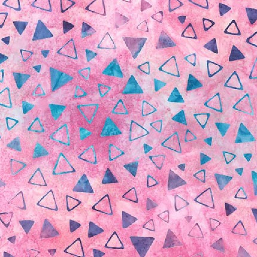 Artisan Batiks - To The Point - Bubble Gum Batik Yardage