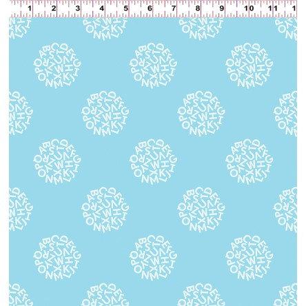 Clothworks - Animal ABCs - Alphabets Light Blue