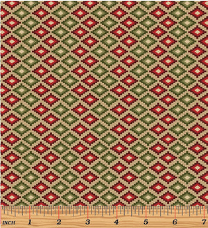 Living Lodge - Lodge Blanket Tan/Multi Yardage