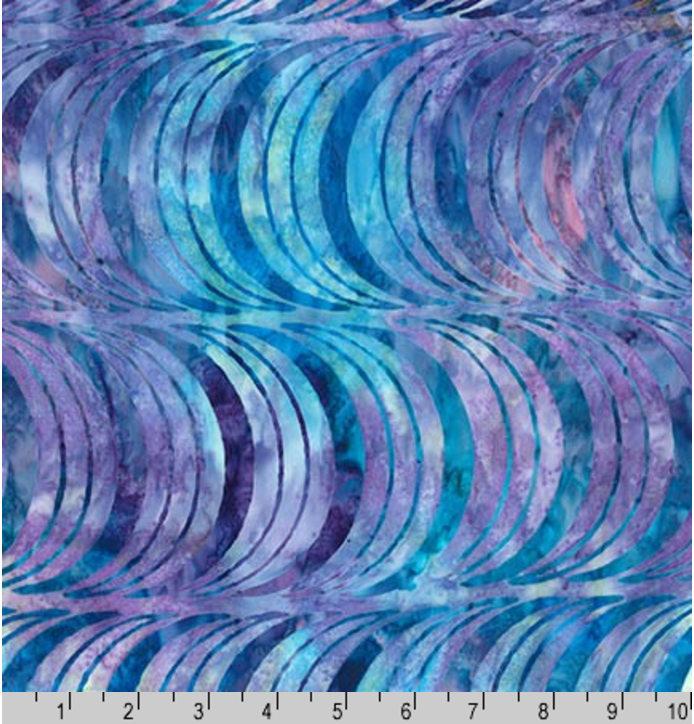 Artisan Batiks - Optical Illusion Crescent Herringbone Yardage