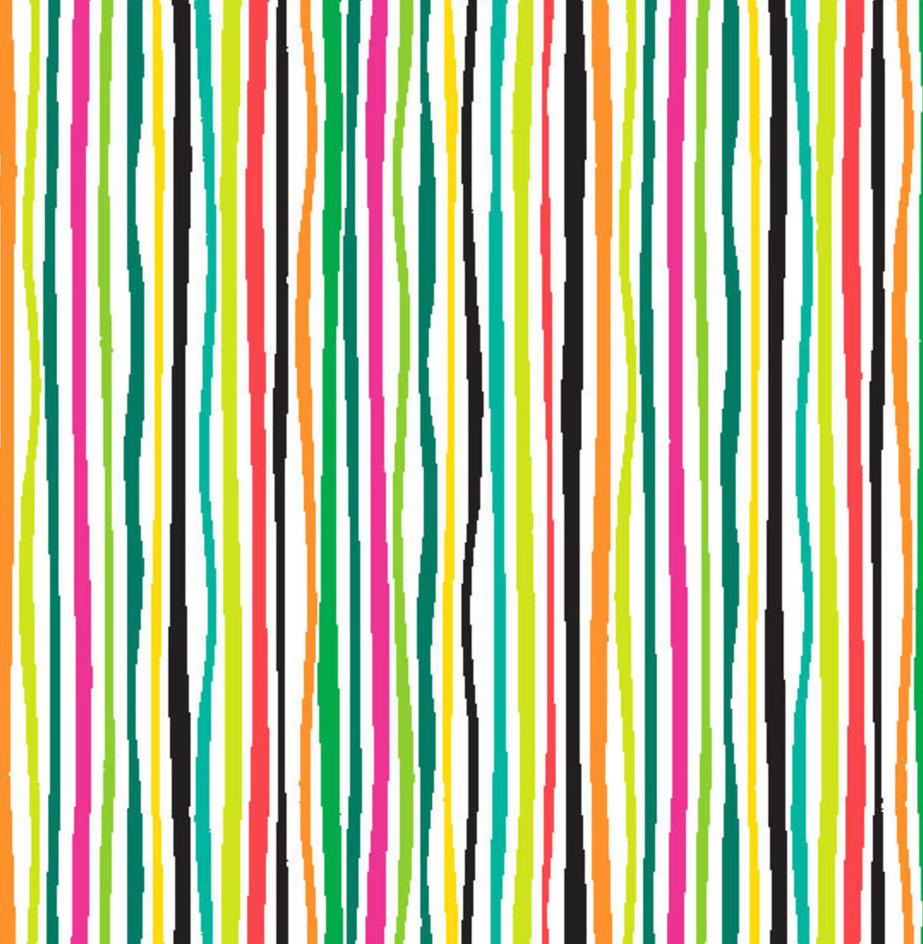 Rio - Bright Stripes Yardage