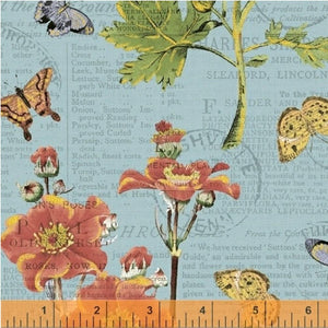 Bookshelf Botanicals Florals - Fat Quarter