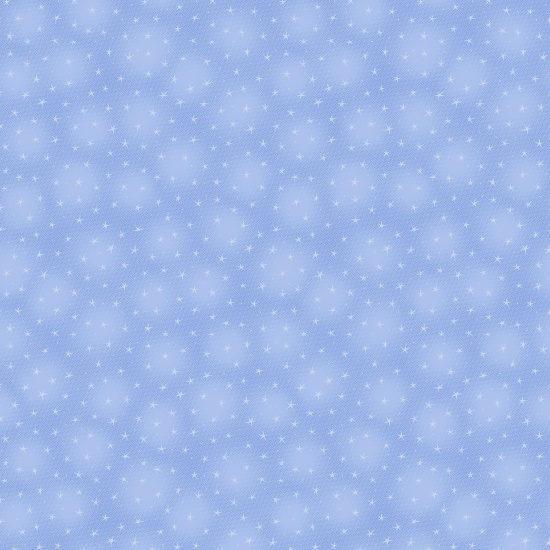 Blank Quilting: Starlet Star Sky Blue Fabric 6383-SKY | Quilting Cotton Fabric