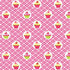 Cupcake Cafe - Decorated Cupcakes in Circles Yardage