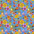 Garden Glory - Garden Allover Blue Yardage