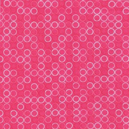 Spot On - Hot Pink Yardage