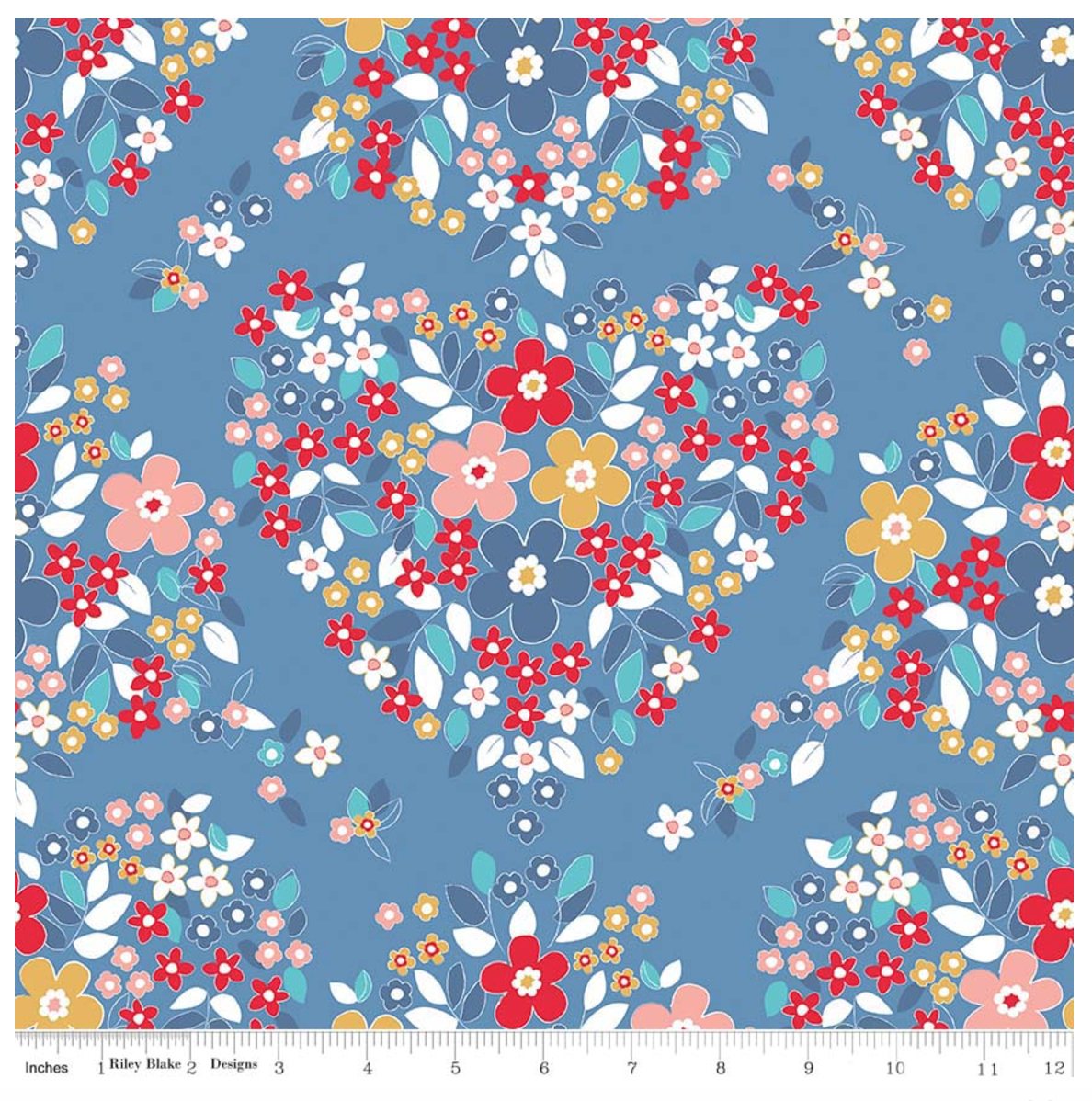 Forget Me Not - Main Floral Yardage