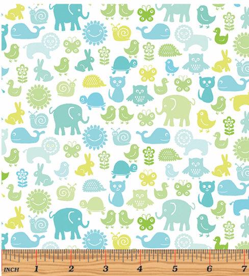 Animal Pals - Owls and Pals Yardage