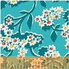 Mimosa Bursting Flowers Yardage