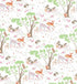 Woodland Gathering - Forest Animals Pink