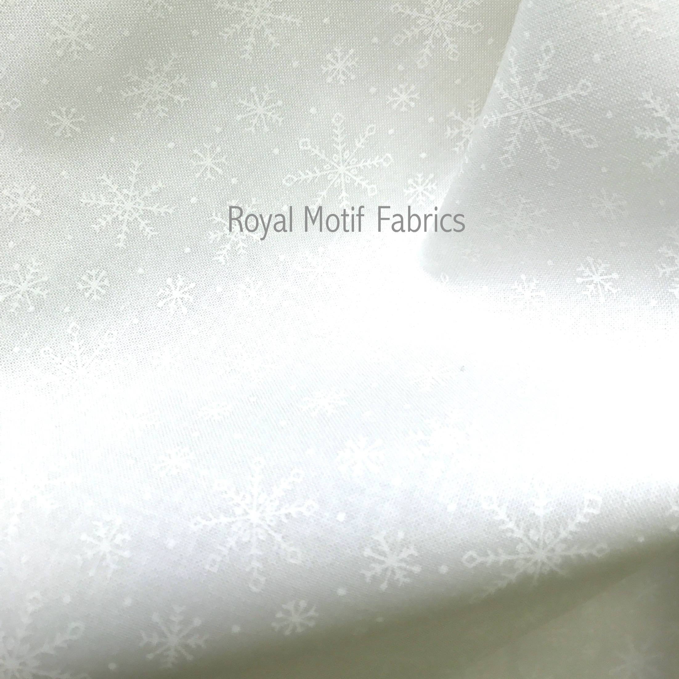 Moda - Muslin Mates - Snowflakes White