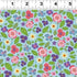 Clothworks - Helen's Meadow - Floral Light Blue