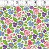 Clothworks - Helen's Meadow - Floral Cream