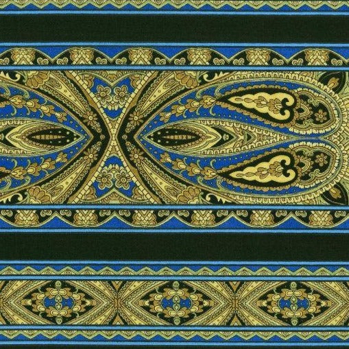 Casablanca Border - Royal Blue - RJR Fabrics