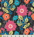 Jungle Ave. - Floral Asphalt Voile Yardage