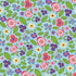 Clothworks - Helen's Meadow - Floral Light Blue