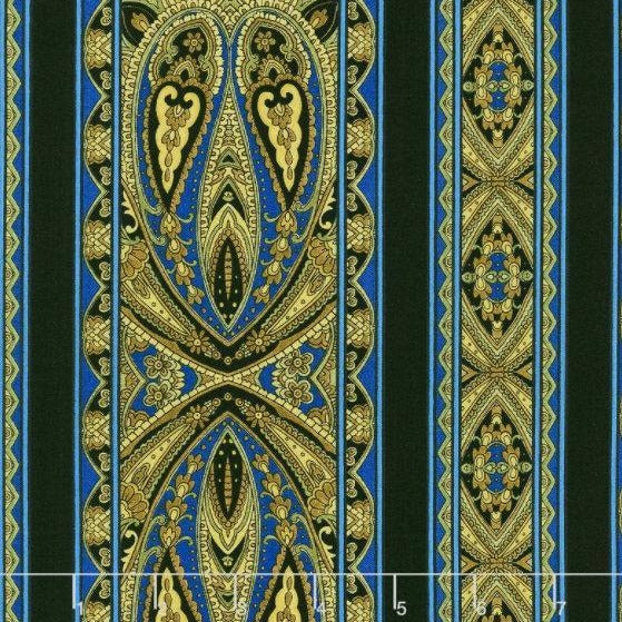 Casablanca Border - Royal Blue - RJR Fabrics