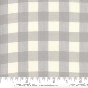 Behind The Scenes Wovens - Large Check Grey Mist Yardage