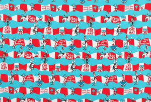 The Cat in the Hat Aqua Yardage