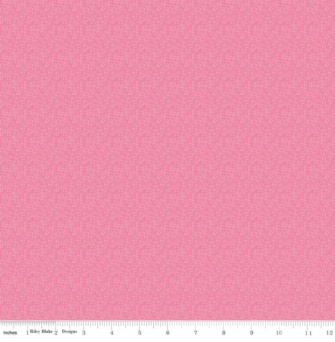 Hashtag - Mini Hashtag Hot Pink Yardage