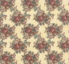 Fat Quarter - Collections Nurture - Reproduction Flower Garden Cream