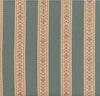 Mille Couleurs Cerulean - Floral Band De Fleurs Aqua - Half Yard