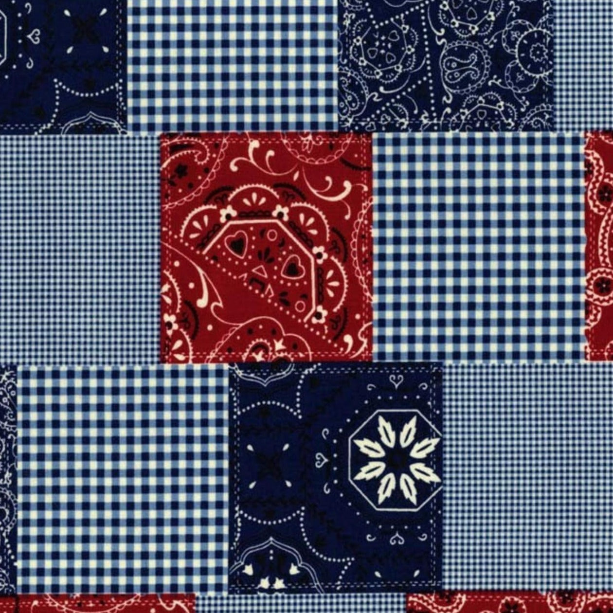 Michael Miller - Western - Bandana Patchwork