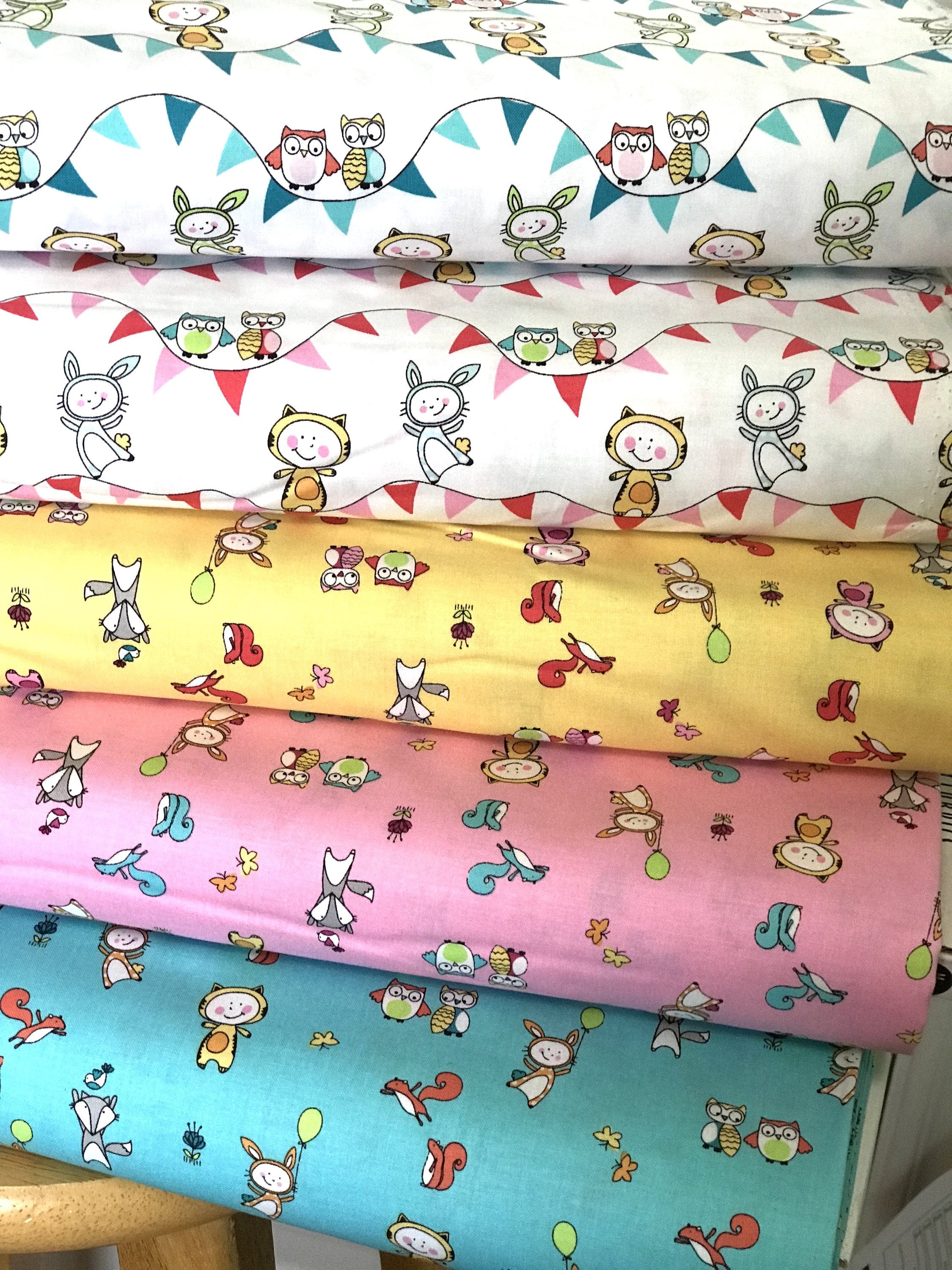 Let's Play Bundle (5 Fabrics) - Individual Fabrics Available