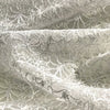 White Embroidered  Net Fabric