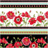 Poppy Perfection - Large Poppy Stripe