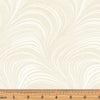 Wave Texture Cream Wide Quilt Backs for Benartex