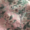 Hakoba Cotton Embroidered Pink Fabric