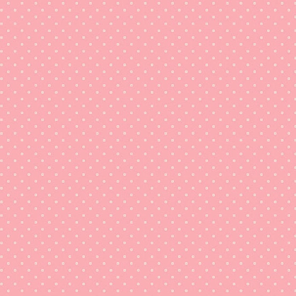 Fat Quarter - Bijoux - Square Dot French Rose