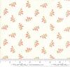 Victoria - Floral Charlotte Red/Rouge on Ivory Yardage