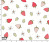 Fat Quarter - Strawberry Tea - Fraises Sage