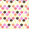 Fat Quarter - Ice Cream You Scream - Game Of Cones Sherbet