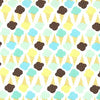 Fat Quarter - Ice Cream You Scream - Game of Cones Icing