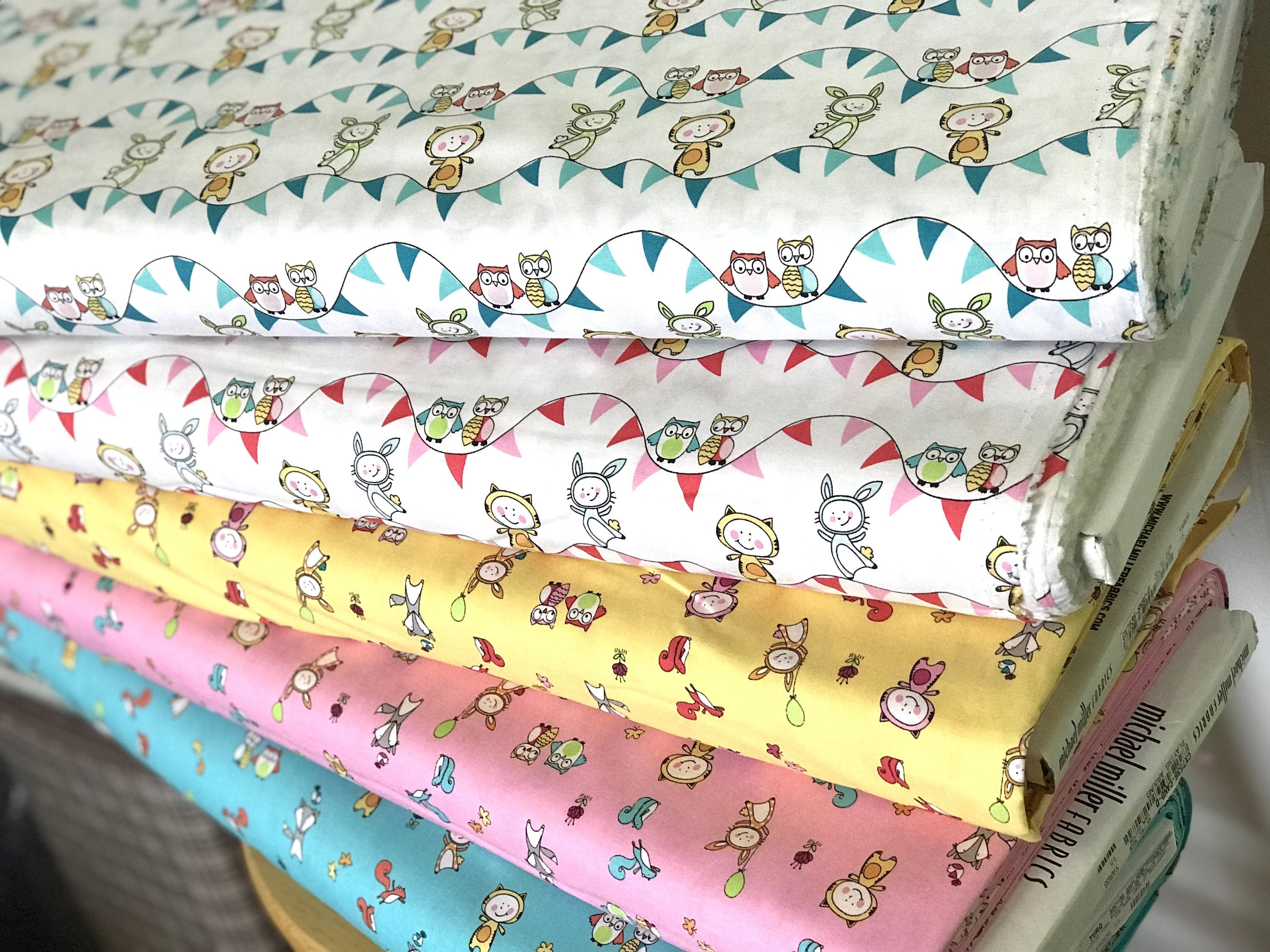 Let's Play Bundle (5 Fabrics) - Individual Fabrics Available