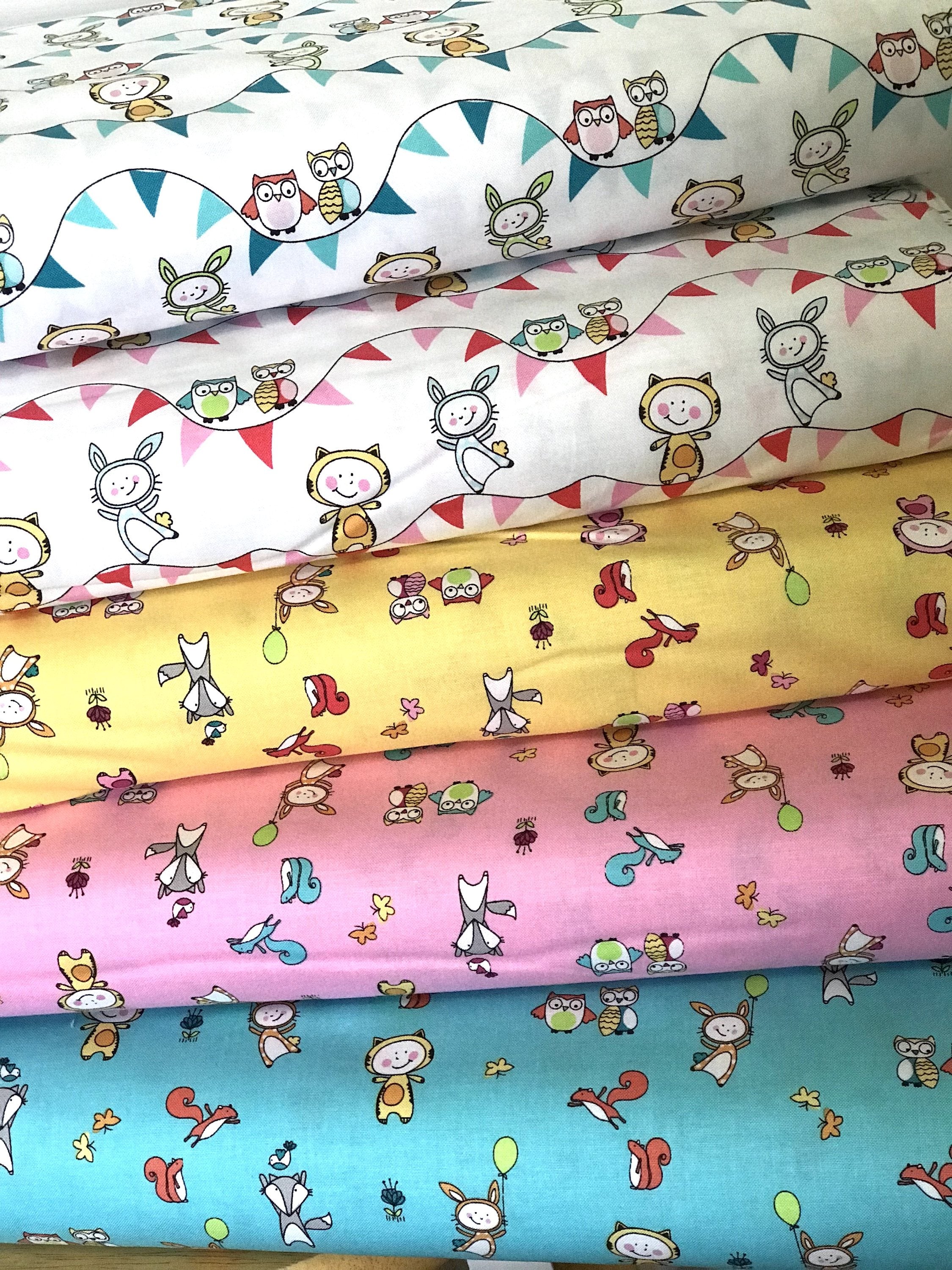 Let's Play Bundle (5 Fabrics) - Individual Fabrics Available