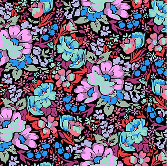 Floral Retrospective - Overachiever Velvet Yardage