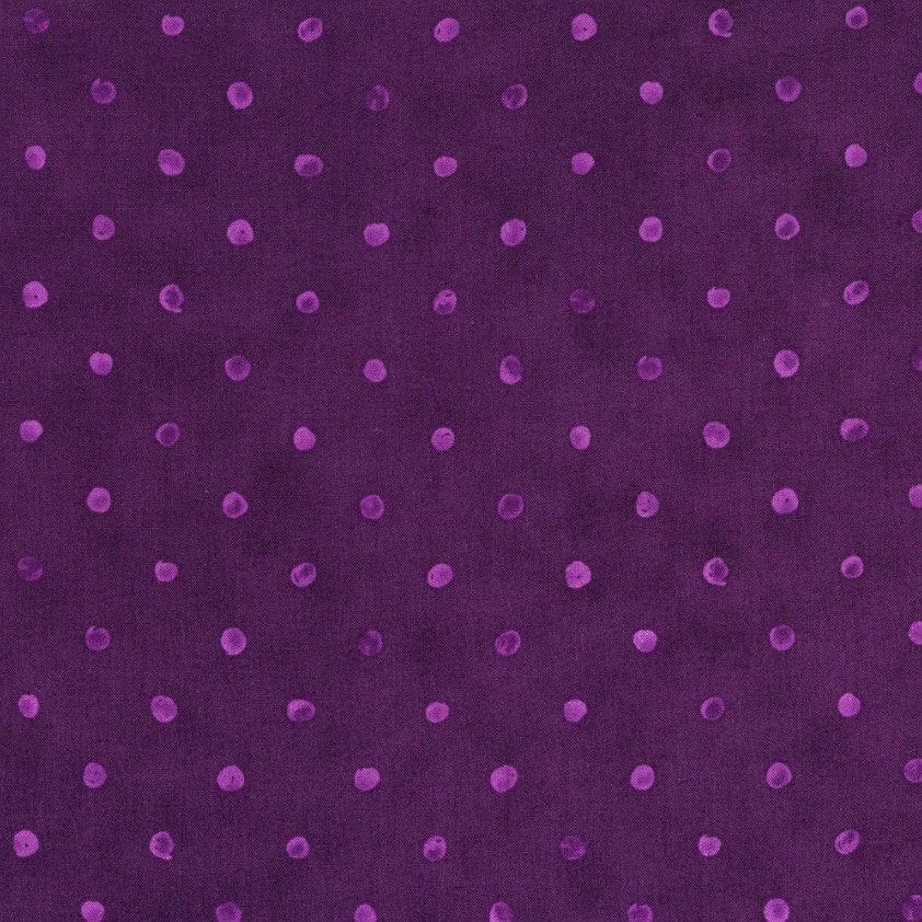 Darling Dots Plum by RJR | Designer Fabrics | Quilting Cotton | Dots