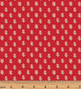 Simply Chic Floret Red 3816-10 by Benartex | Designer Fabrics